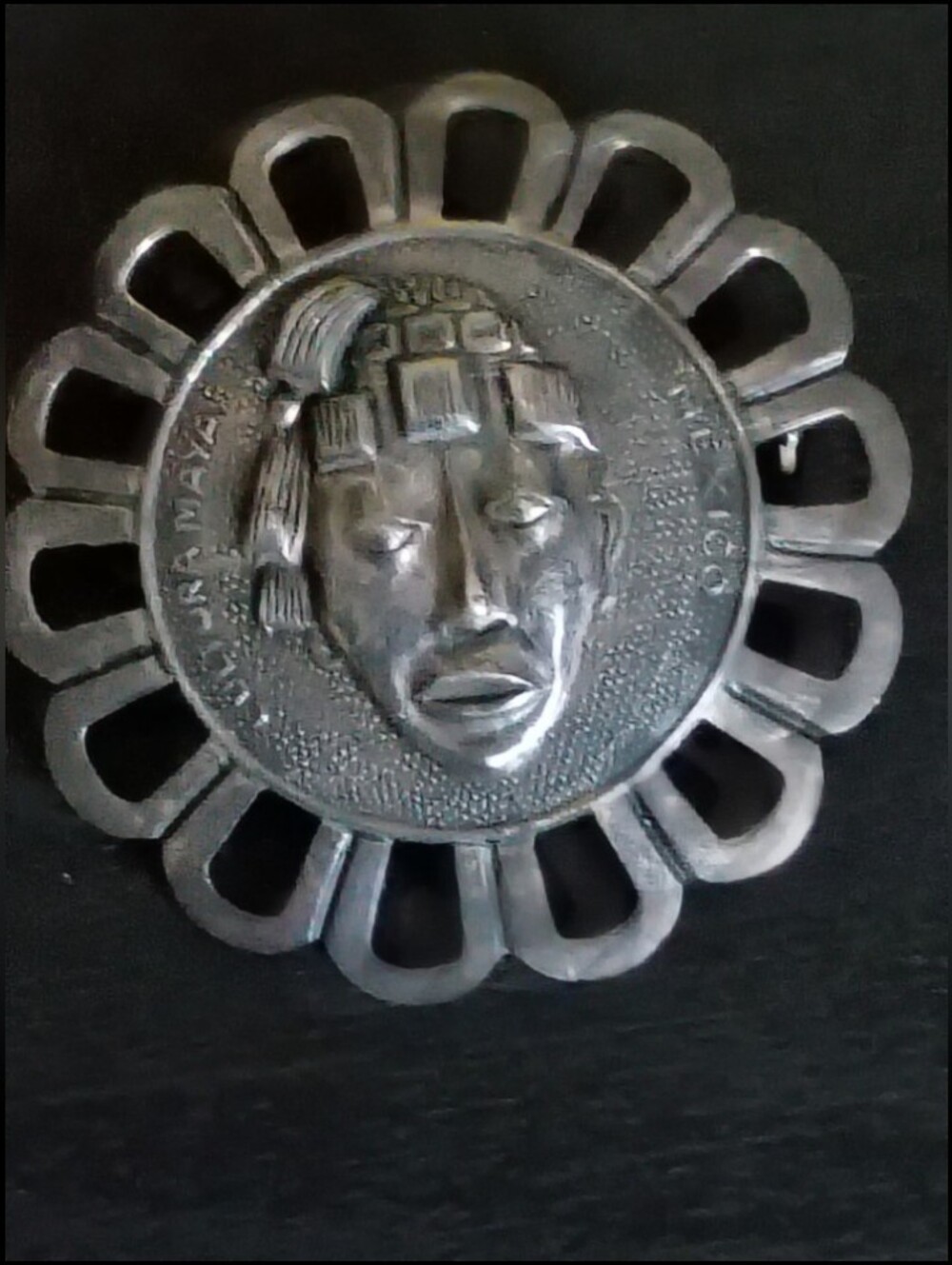 VintageTaxco Sterling Silver Brooch/Pendant